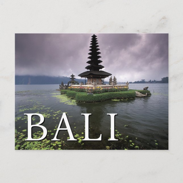 Carte Postale Temple Ulun Danu | Bali, Indonésie (Devant)