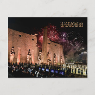 Carte Postale Temples de karnak de Louxor Voyager l'histoire anc