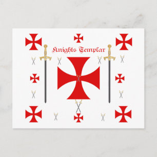 Carte Postale Templier des Chevaliers