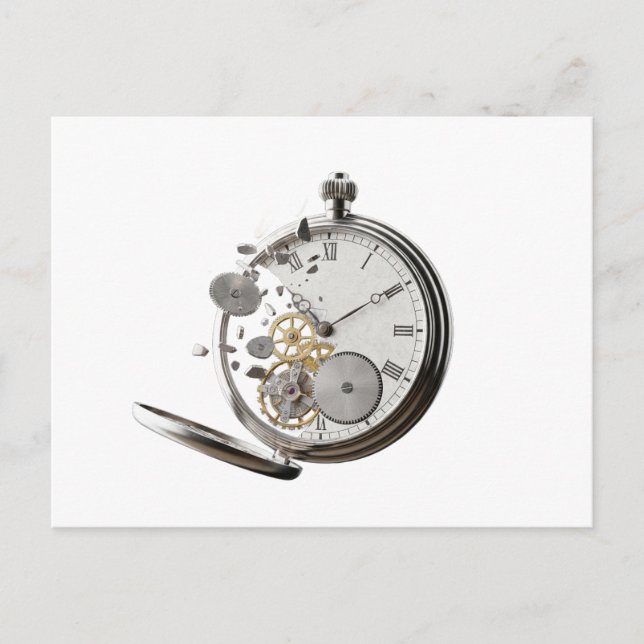 Carte Postale Temps brisé (Devant)