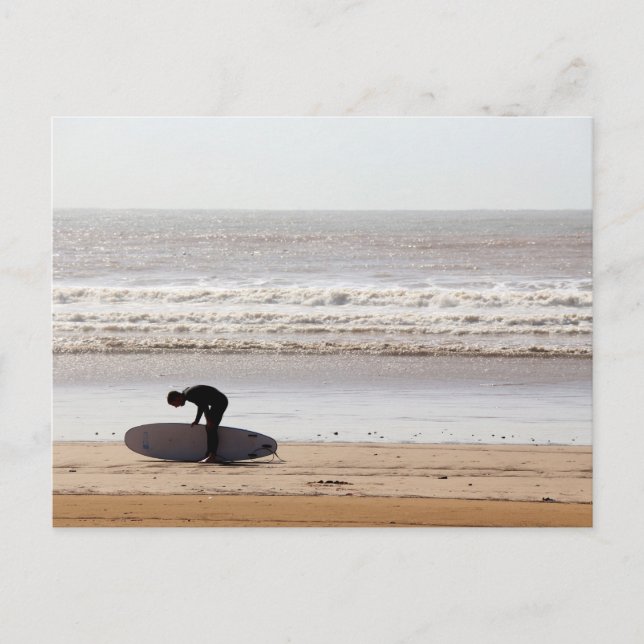 Carte Postale Temps de surf (Devant)