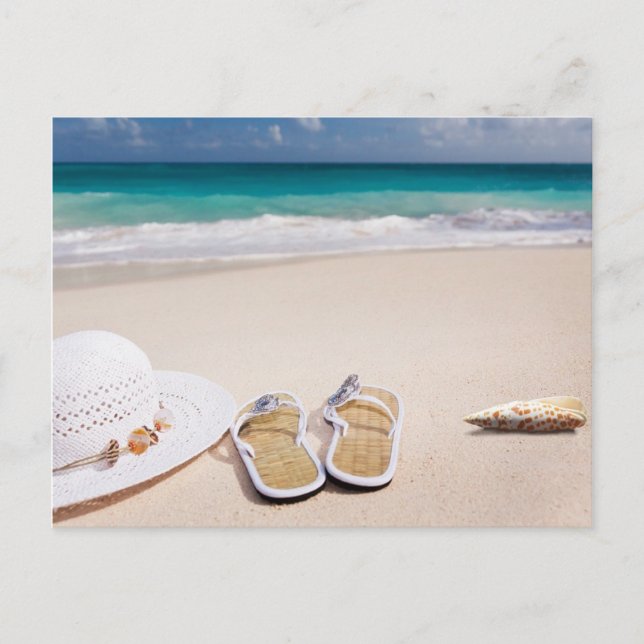 Carte Postale Temps plage (Devant)