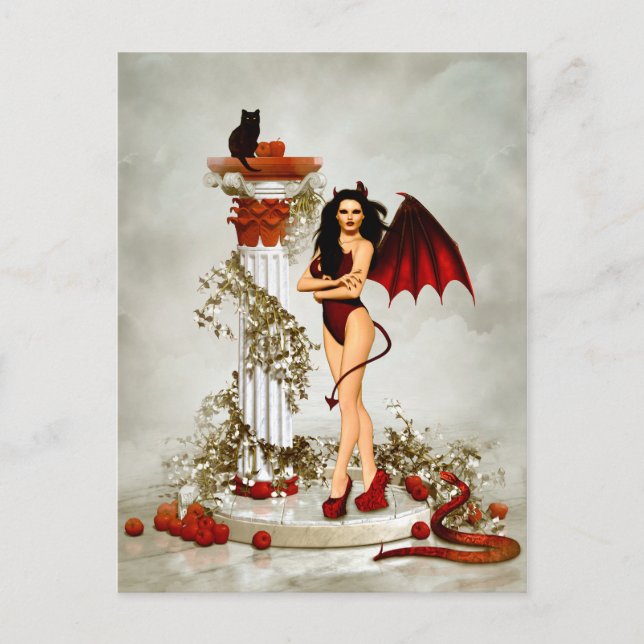 Carte Postale Temptress foncé (Devant)