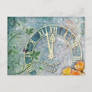 Carte Postale Tempus Fugit