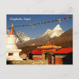 Carte Postale Tengboche Népal