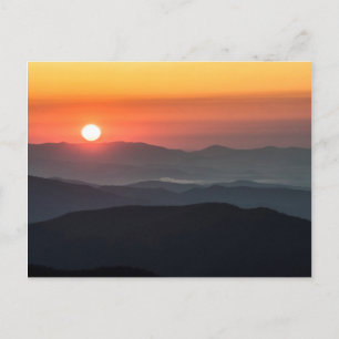 Carte Postale Tennant Mt, zone des champs de cimetière, soleil