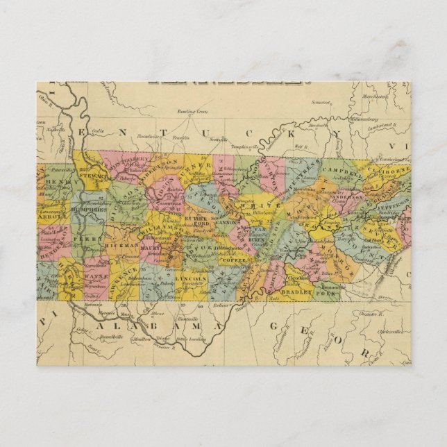 Carte Postale Tennessee 3 (Devant)