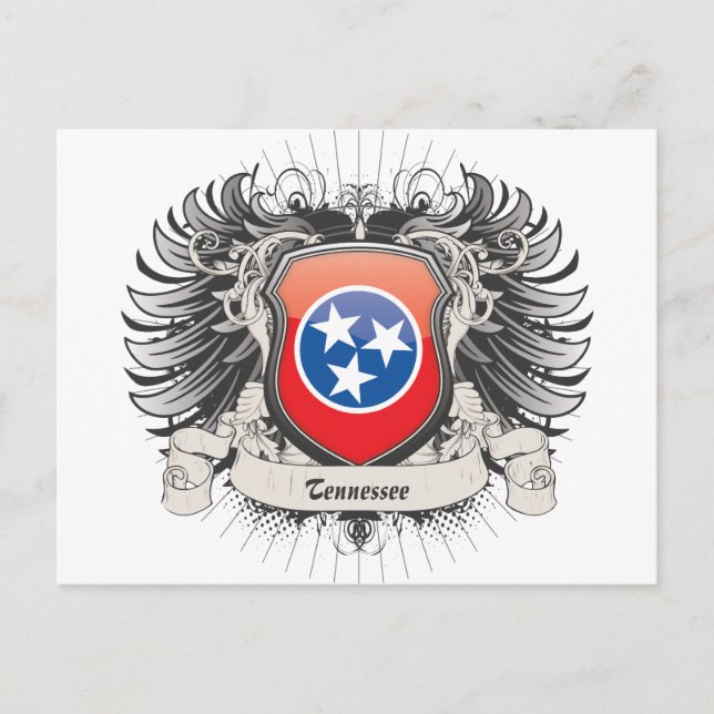Carte Postale Tennessee Crest (Devant)