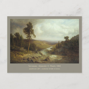 Carte Postale Tennessee Wyant American Art Payscape Peinture