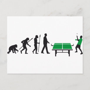 Carte Postale tennis de table