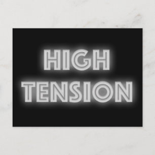 Carte Postale Tension élevée