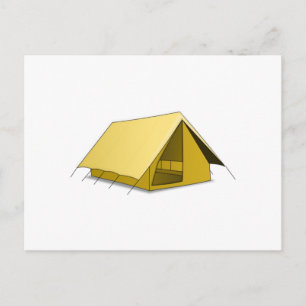 Carte Postale Tente de camping