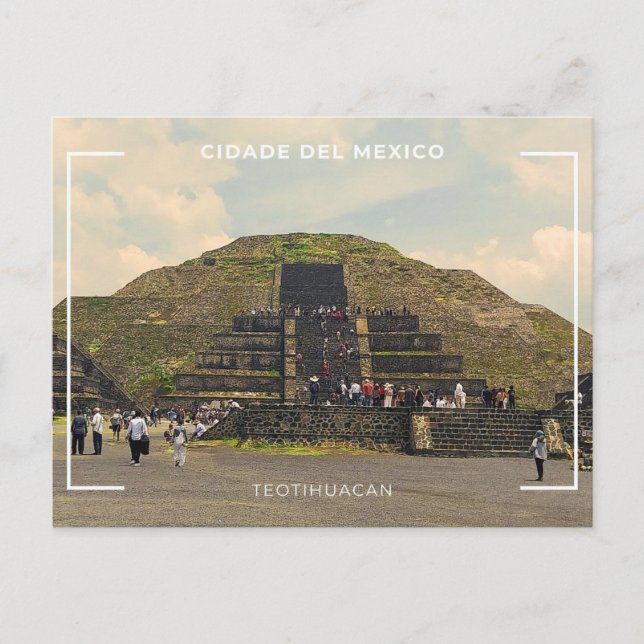 Carte Postale Teotihuacan  (Devant)