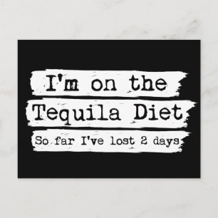 Carte postale Tequila Diet