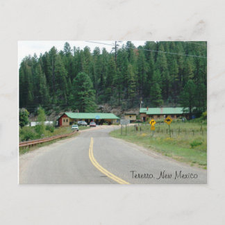 Carte Postale Tererro, Nouveau-Mexique