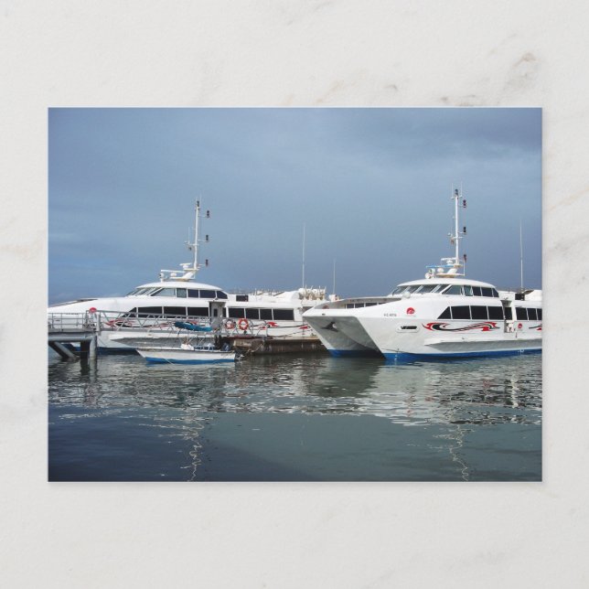 Carte Postale Terminal de taxi aquatique, San Fernando, Trinidad (Devant)