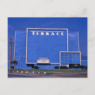 Carte Postale Terrace Drive-In Theatre, Bakersfield, Californie