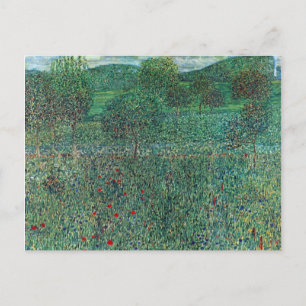 Carte Postale Terrain de fleurs à Litzlberg Klimt, Paysage Vinta