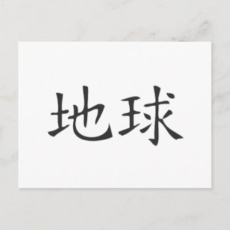 Carte Postale terre