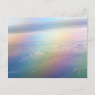 Carte Postale Terre arc-en-ciel. Essence de la vie