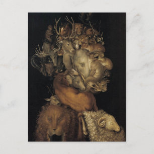 Carte Postale Terre par Giuseppe Arcimboldo