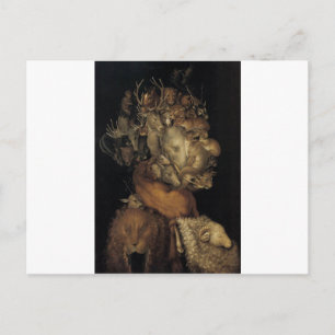 Carte Postale Terre par Giuseppe Arcimboldo