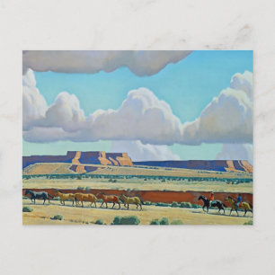 Carte Postale « Terre sauvage des Navajos » par Maynard Dixon
