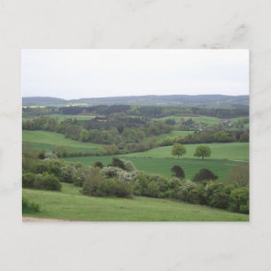 Carte postale Terre verte et agréable