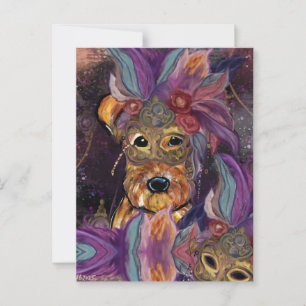 CARTE POSTALE TERRIER AIRDALAIS  