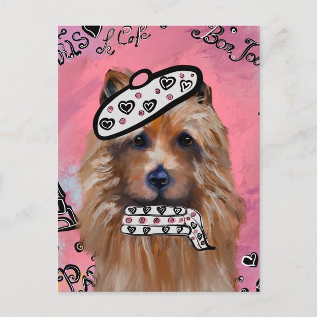 Carte Postale Terrier australien (Devant)