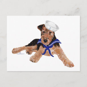 Carte Postale Terrier Sailor