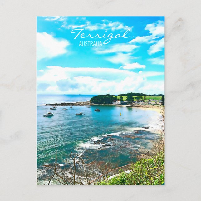 Carte Postale Terrigal Central Coast NSW Australie (Devant)