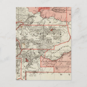 Carte Postale Territoire du Montana
