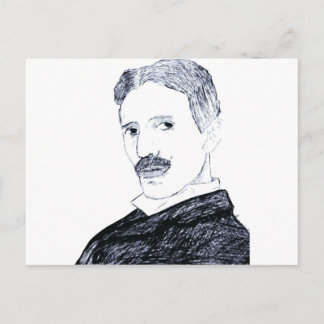 Carte Postale Tesla