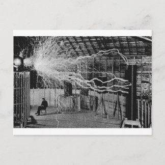 Carte Postale tesla