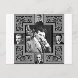 Carte Postale Tesla Coil