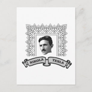 Carte Postale tesla ronde