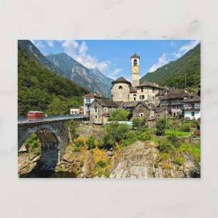 Carte Postale Tessin, Suisse photographie paysage