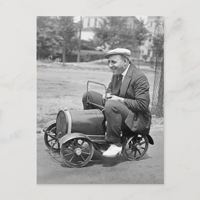 Carte Postale Test de charge, début des années 1900 (Devant)