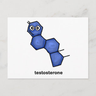 Carte Postale Testostérone