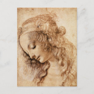 Carte Postale Tête de femme