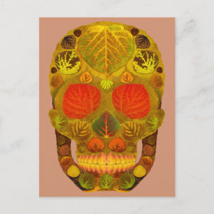 Carte Postale Tête de feuille d'aspect 12