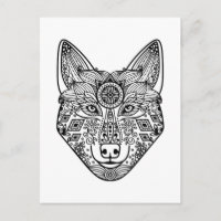 Tête de loup inspirée