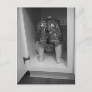 Carte Postale Tête sur talons photographie