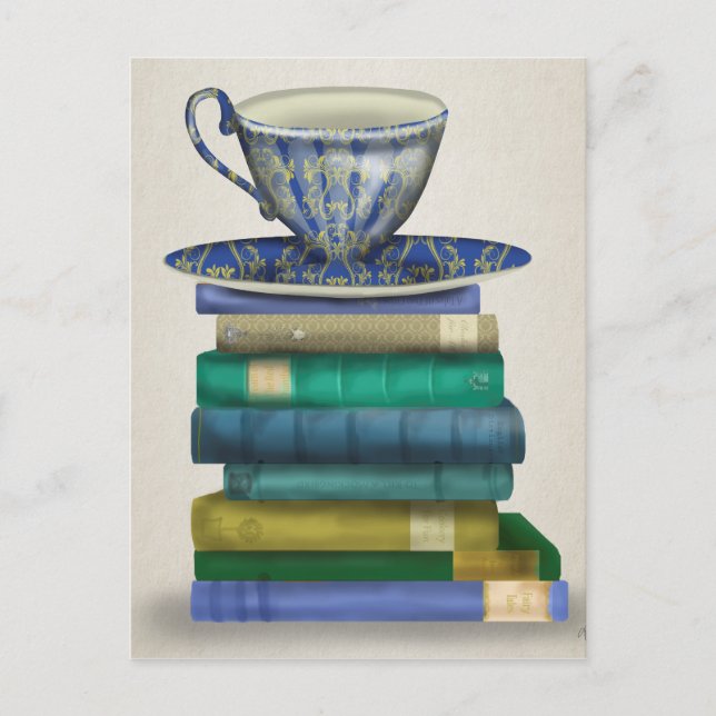 Carte Postale Teup and Books 3 (Devant)