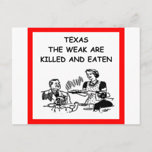 CARTE POSTALE TEXAS