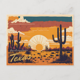 Carte Postale Texas