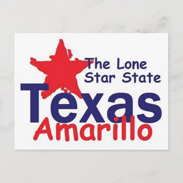 CARTE POSTALE TEXAS (Devant)