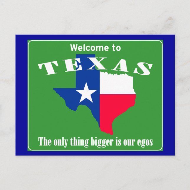 Carte Postale Texas (Devant)