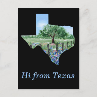 Carte postale Texas